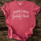 Happy Camper Grateful Heart T-Shirt