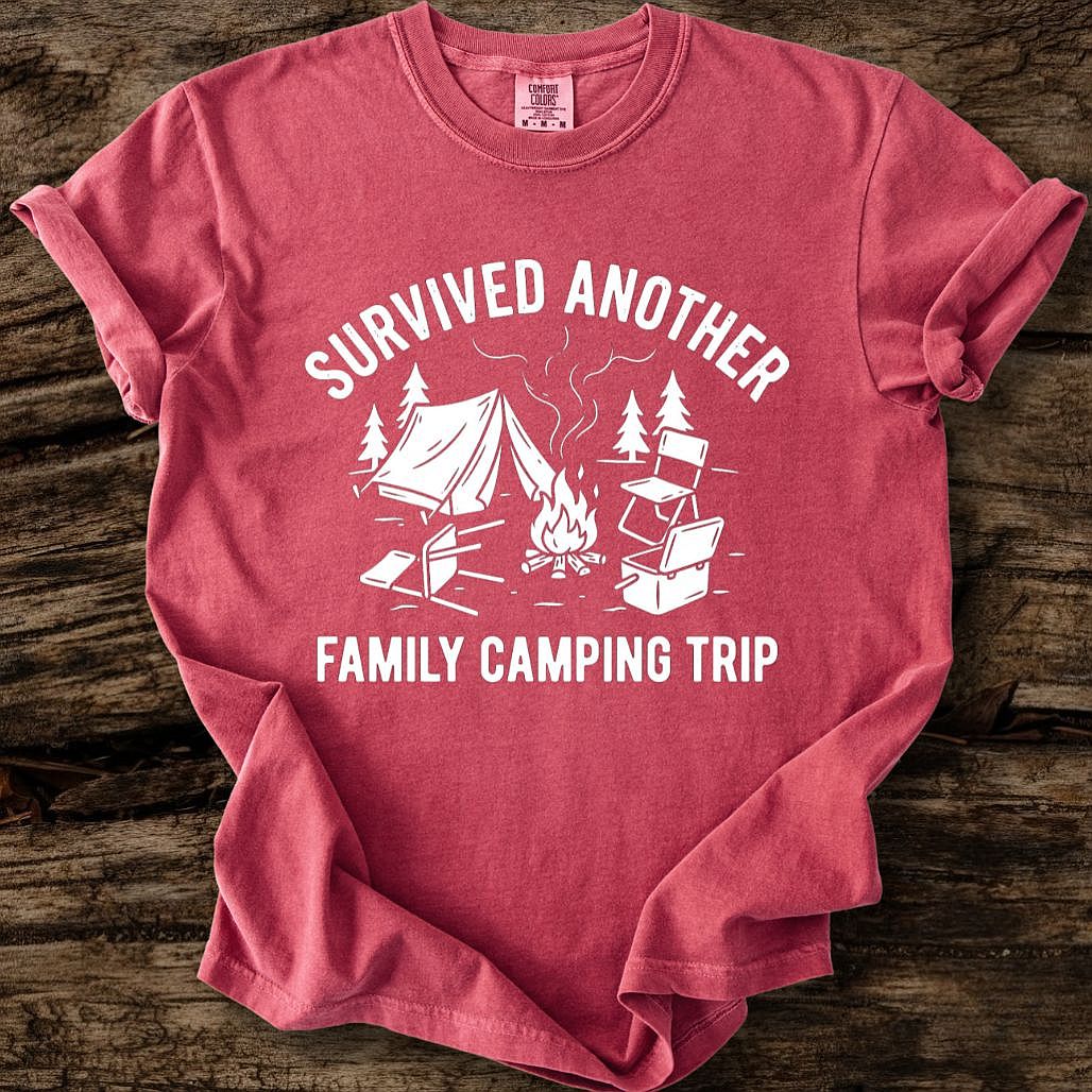 Survived Another Family Camping Trip T-Shirt