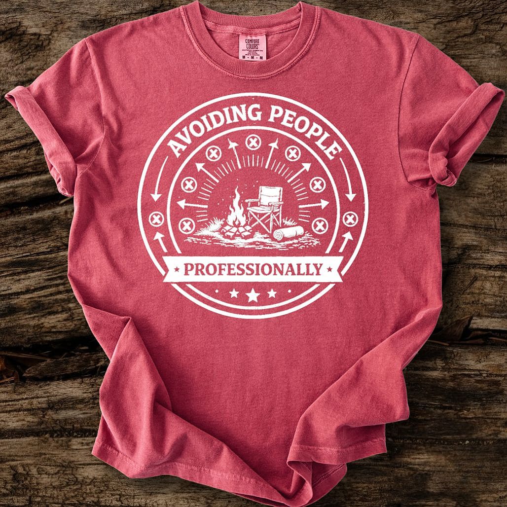 Avoiding People Professionally T-Shirt