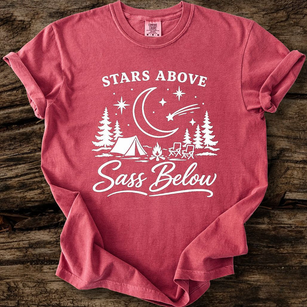 Stars Above, Sass Below T-Shirt