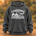 Campfires And Cocktails Hoodie