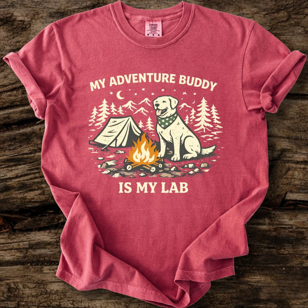 My Adventure Buddy Is My Lab T-Shirt