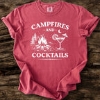 Campfires And Cocktails T-Shirt