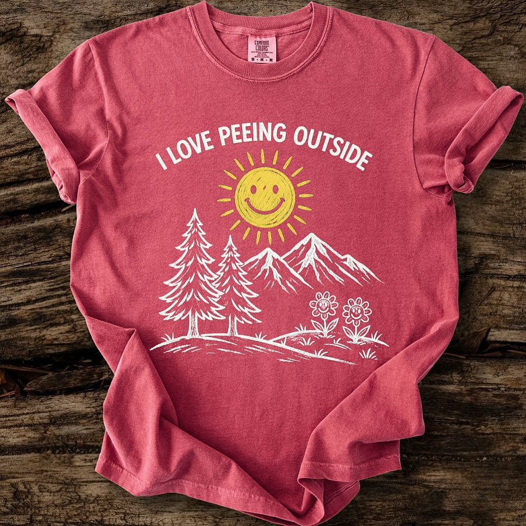 I Love Peeing Outside T-Shirt