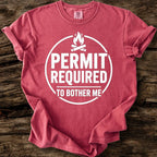 Permit Required To Bother Me T-Shirt