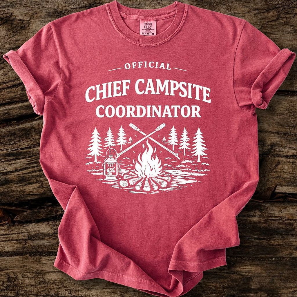 Official Chief Campsite Coordinator T-Shirt