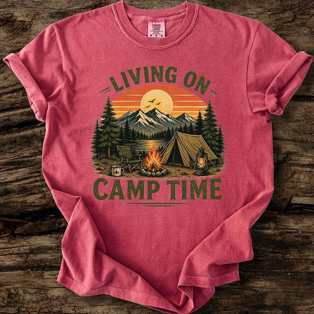 Living On Camp Time T-Shirt