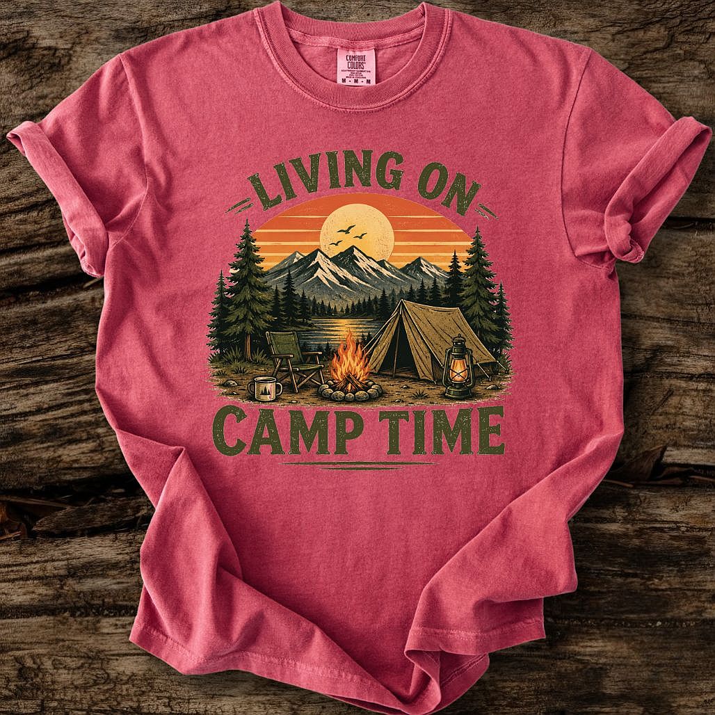 Living On Camp Time T-Shirt