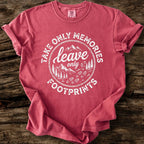 Take Only Memories, Leave Only Footprints T-Shirt