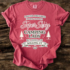 Super Sexy Camping Lady T-Shirt