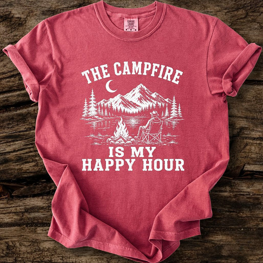 The Campfire Is My Happy Hour T-Shirt
