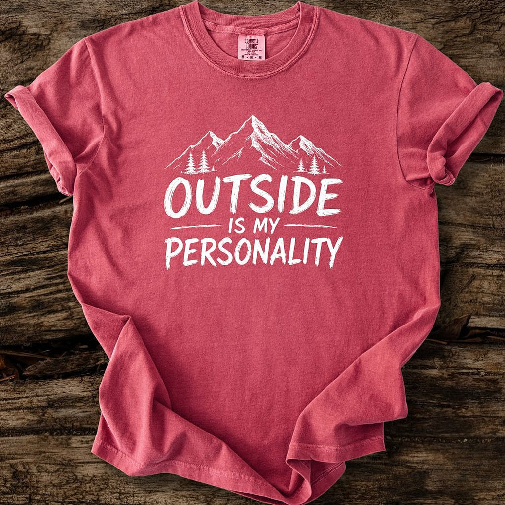 Outside Is My Personality T-Shirt