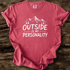Outside Is My Personality T-Shirt