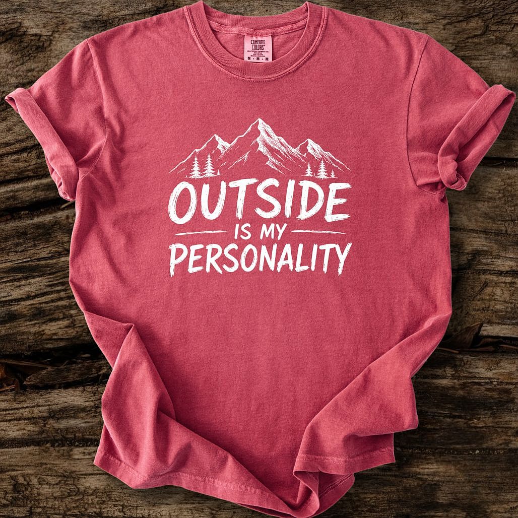 Outside Is My Personality T-Shirt