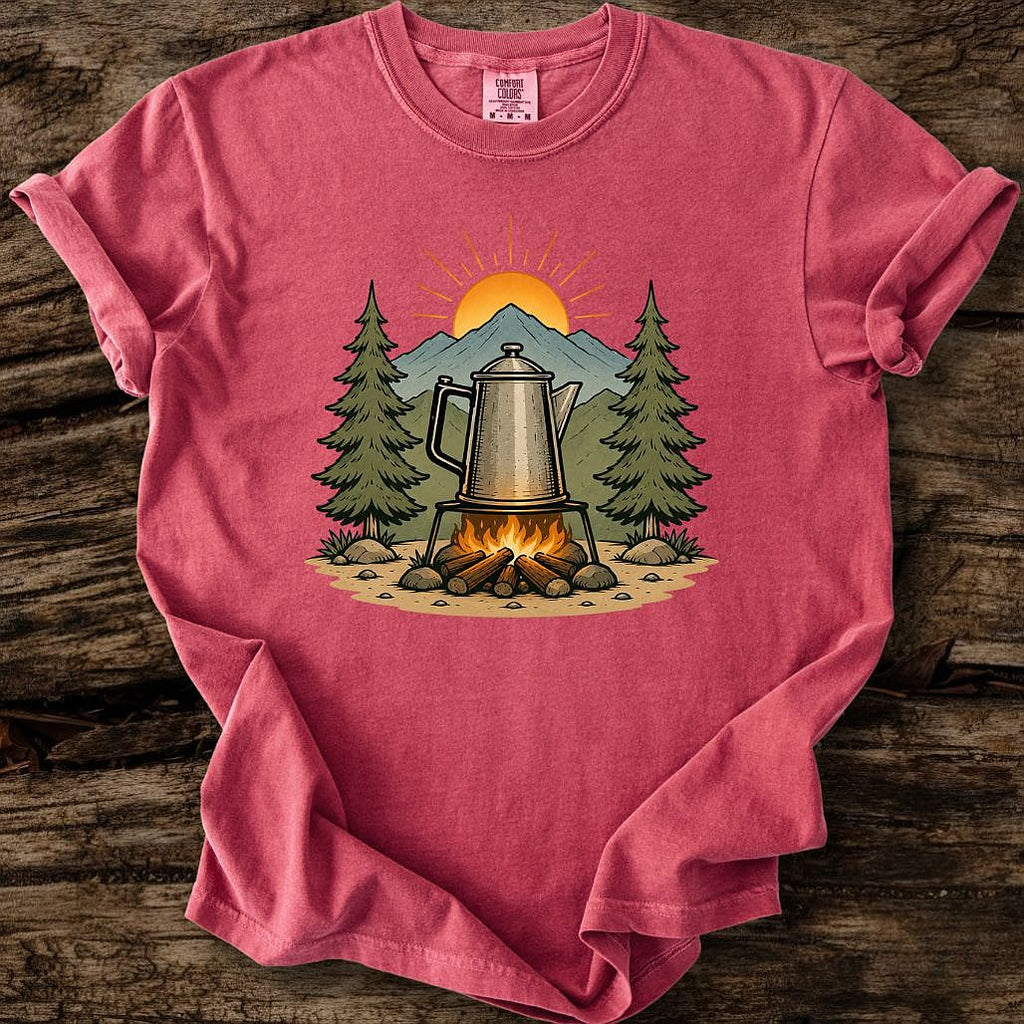 Camp Coffee Pot T-Shirt