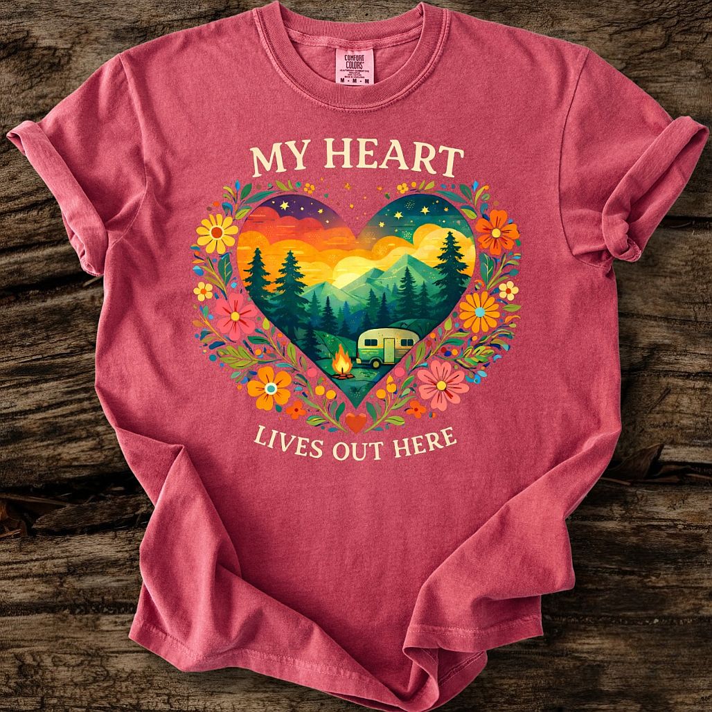 My Heart Lives Out Here T-Shirt
