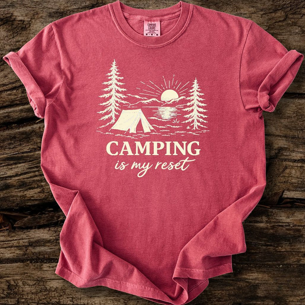 Camping Is My Reset T-Shirt