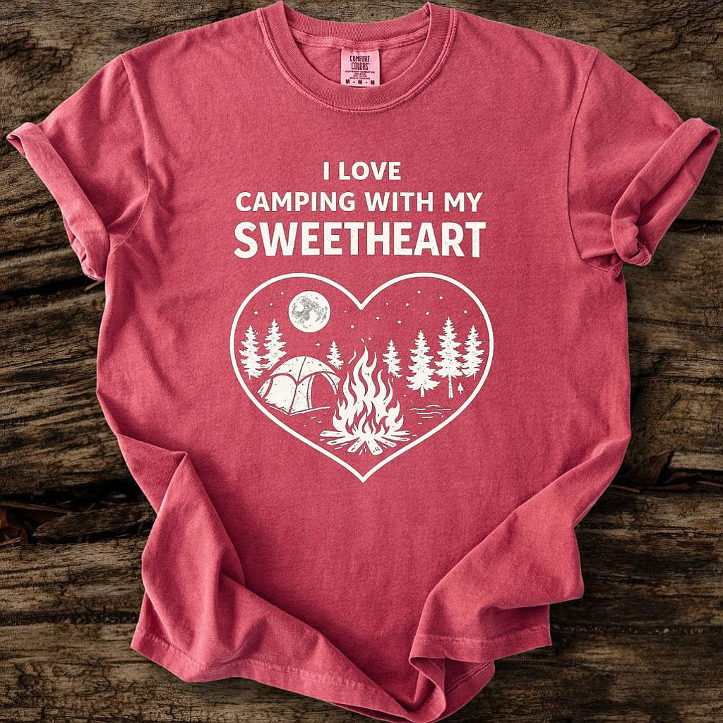 Camping With My Sweetheart T-Shirt
