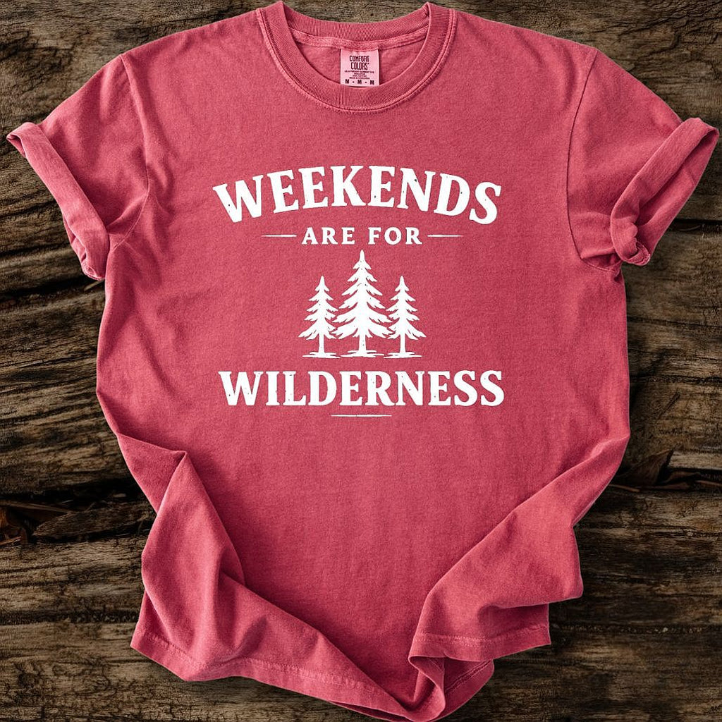 Weekends Are For Wilderness T-Shirt