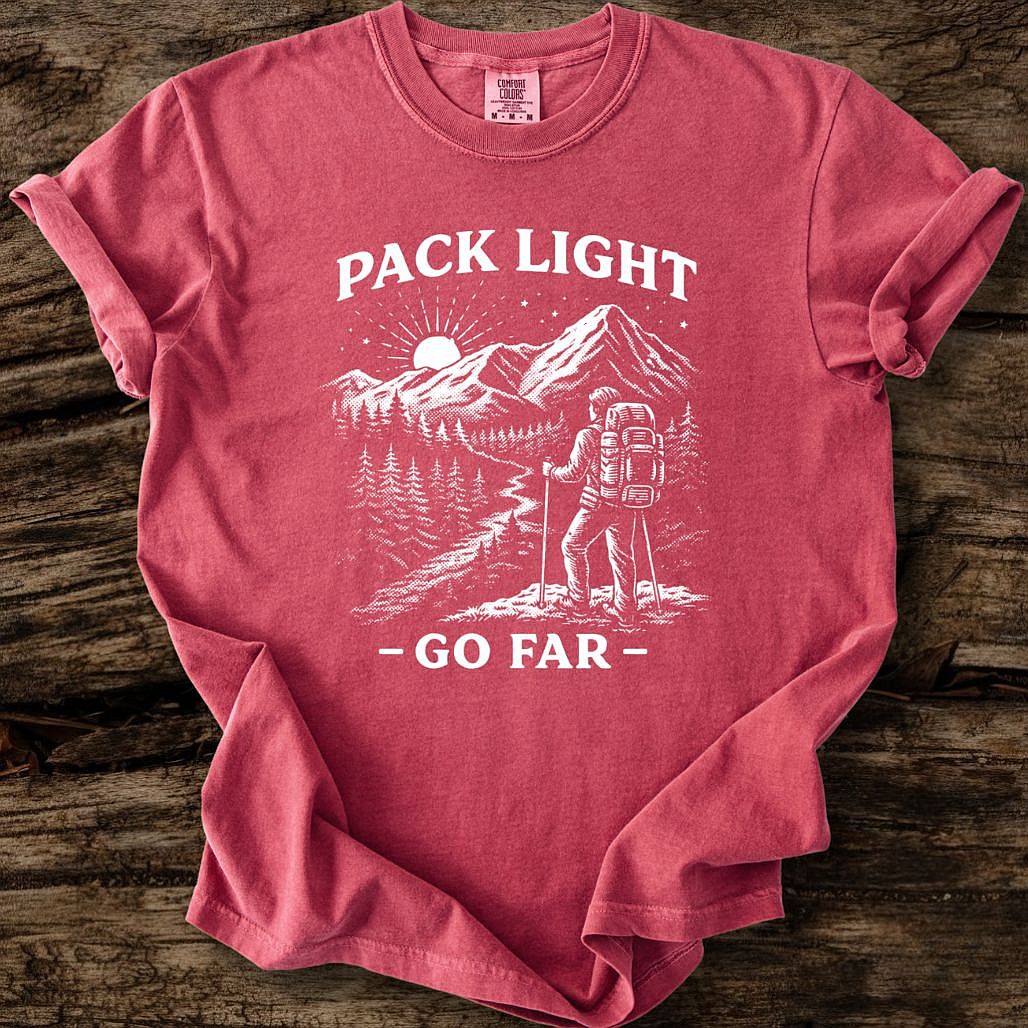 Pack Light - Go Far T-Shirt