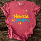 Faith Flowers & Campfires T-Shirt