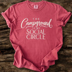 The Campground Is My Social Circle T-Shirt