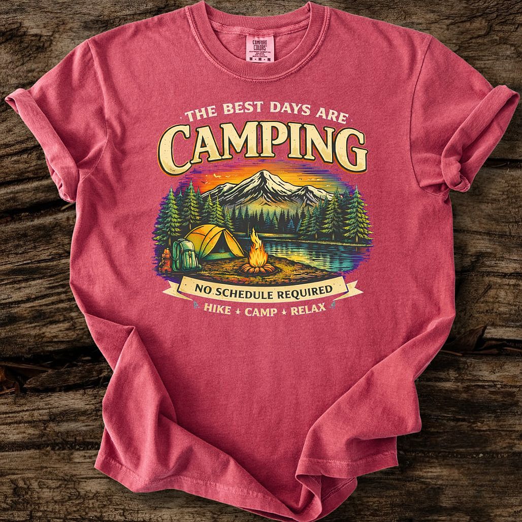 Best Days Are Camping T-Shirt