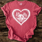 Camping Heart T-Shirt