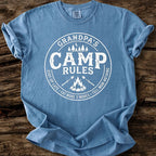 Grandpa's Camp Rules T-Shirt