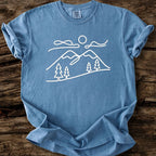 Open Range White Print T-Shirt