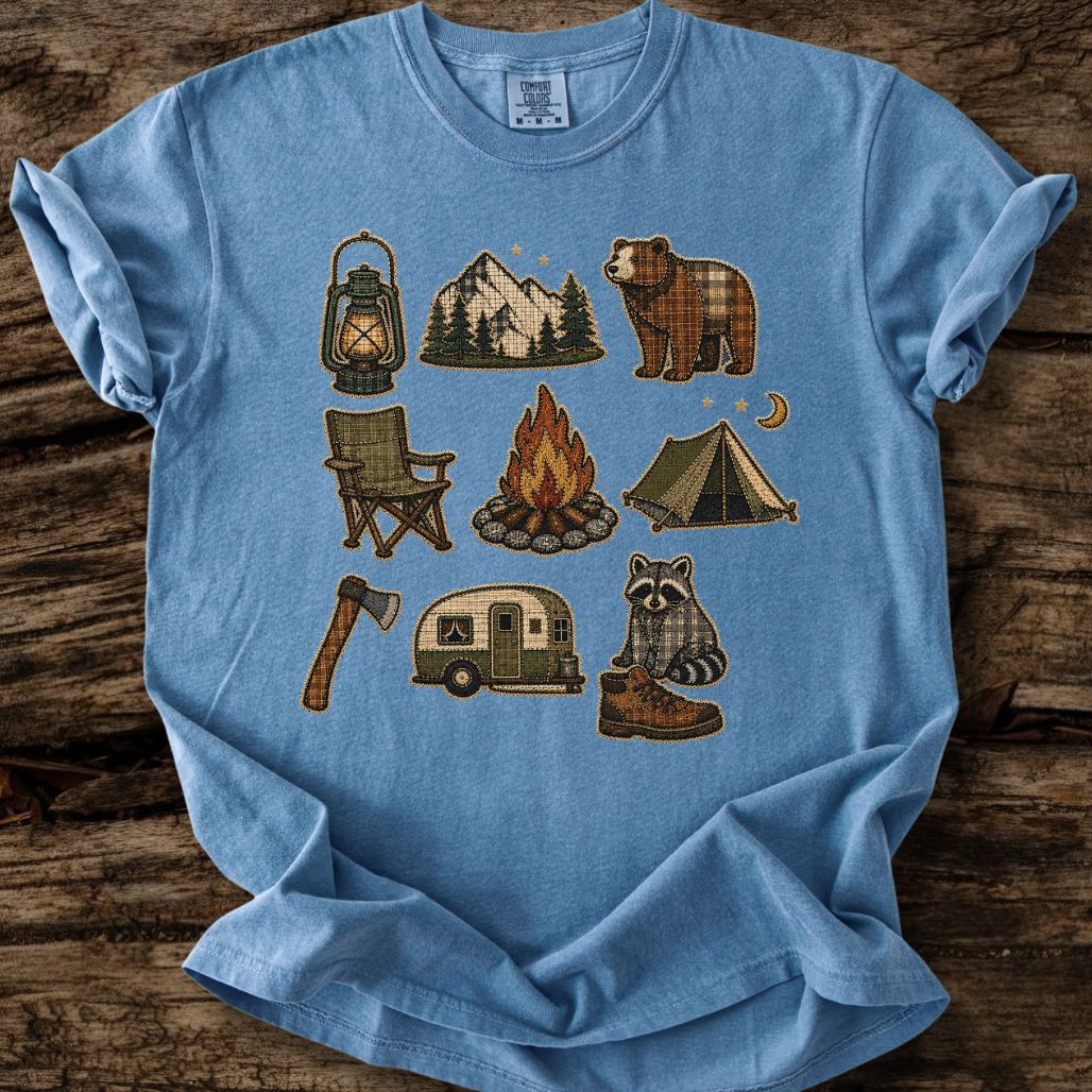 Camp Keepsakes Faux Patchwork T-Shirt