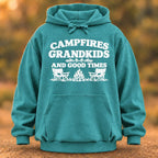 Campfires Coffee And Good Times Hoodie