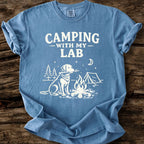Camping With My Lab T-Shirt