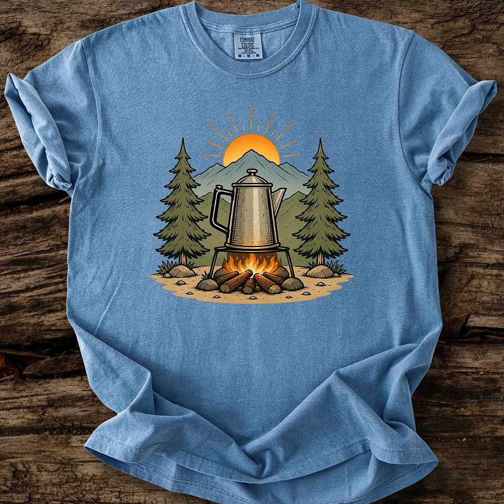 Camp Coffee Pot T-Shirt