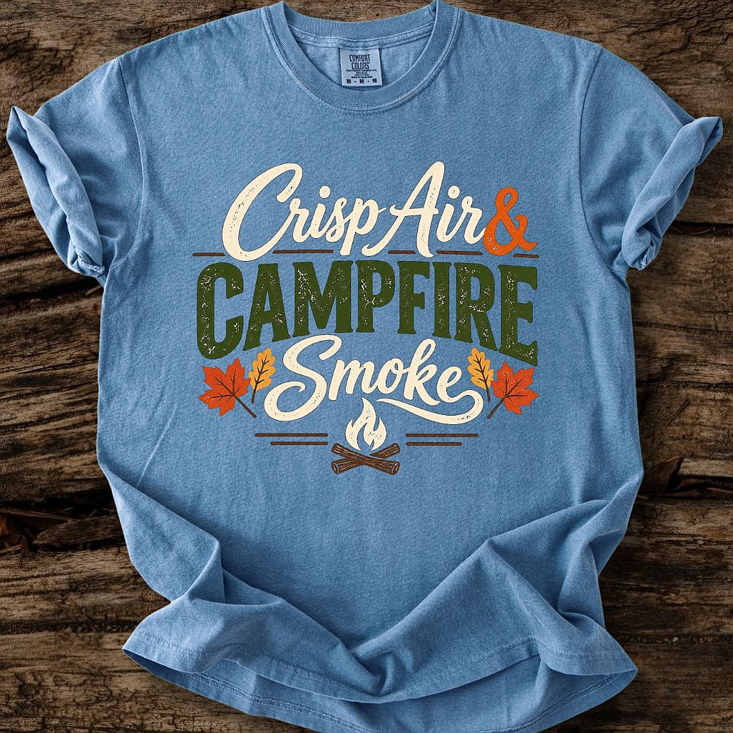 Crisp Air & Campfire Smoke T-Shirt