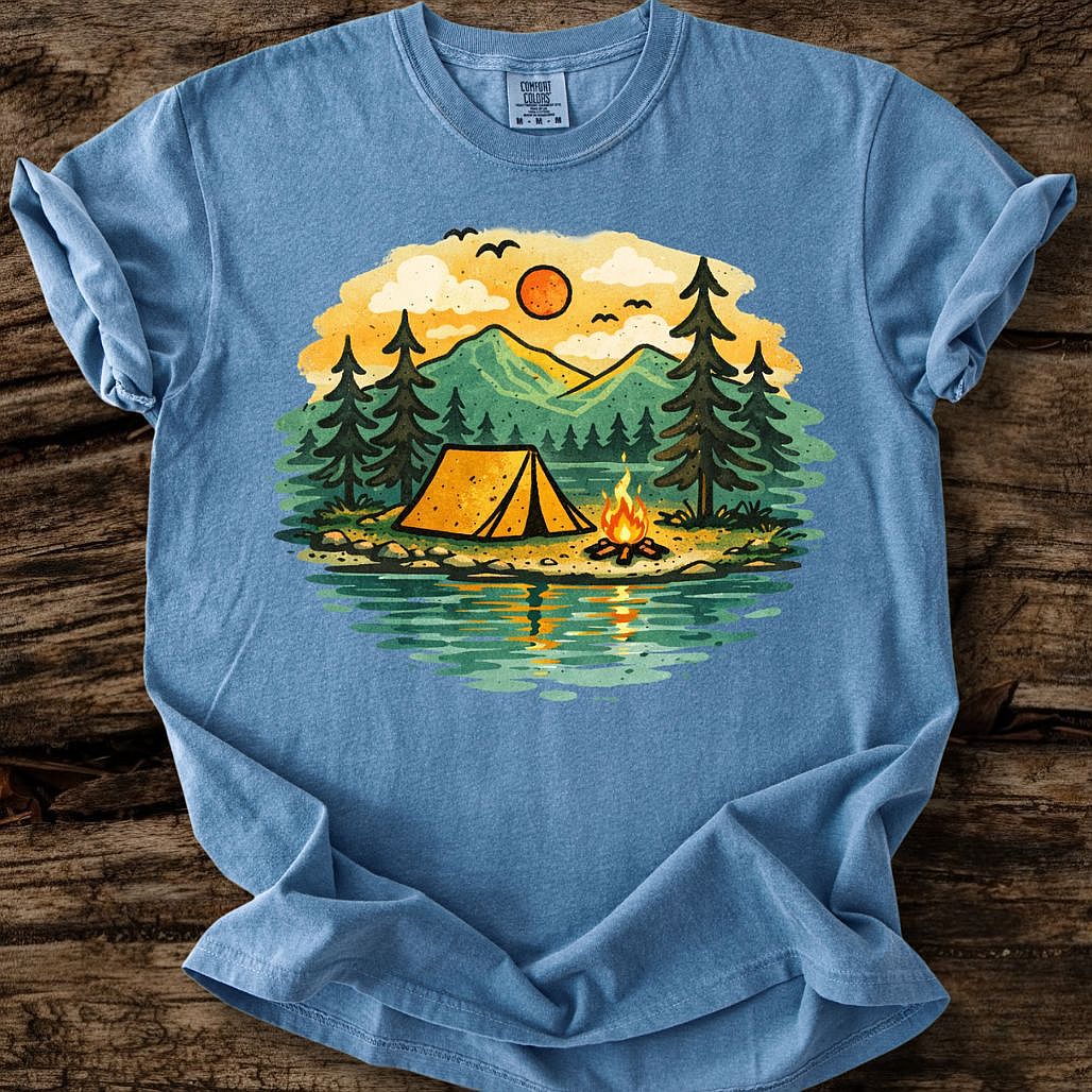 Campfire Reflections T-Shirt