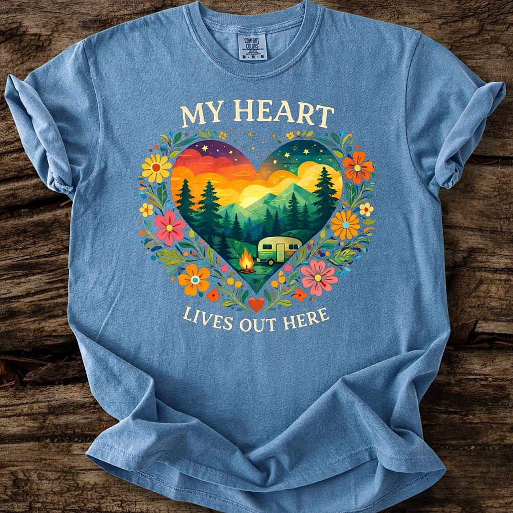 My Heart Lives Out Here T-Shirt