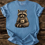 Camp Coffee Raccoon T-Shirt