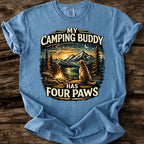 My Camping Buddy Has Four Paws T-Shirt