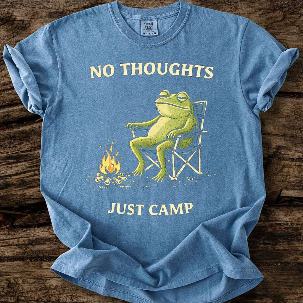 No Thoughts Just Camp T-Shirt