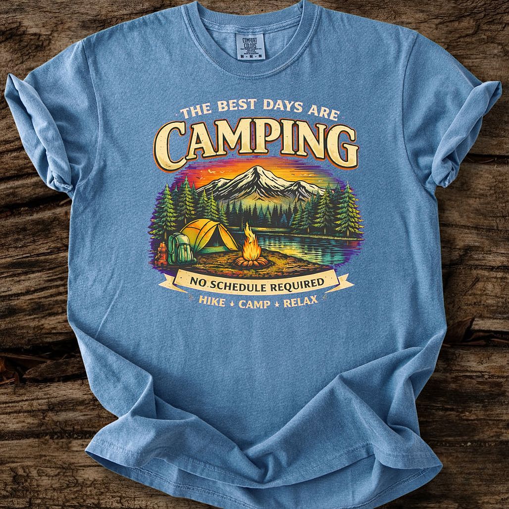 Best Days Are Camping T-Shirt