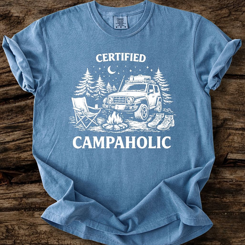 Certified Campaholic T-Shirt