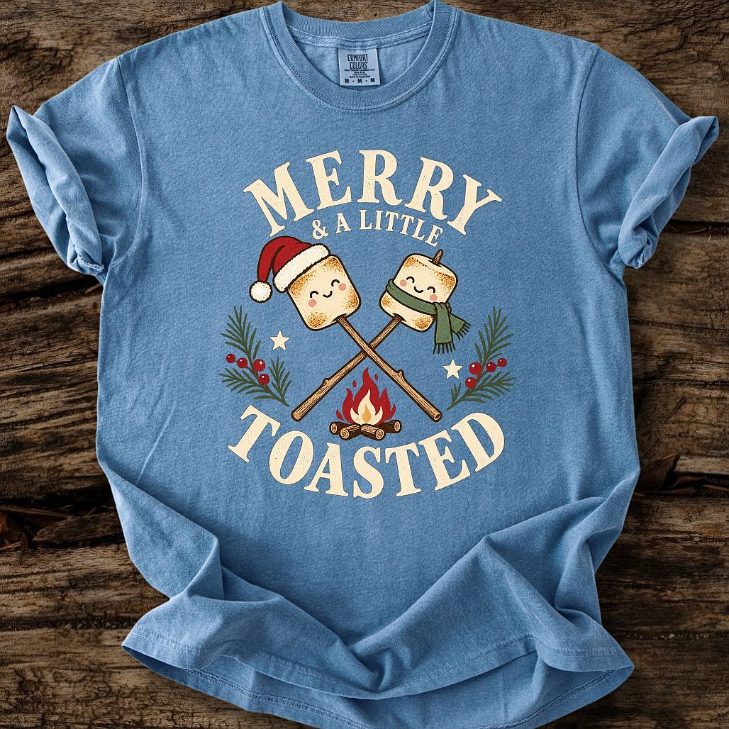 Merry & A Little ToastedTee