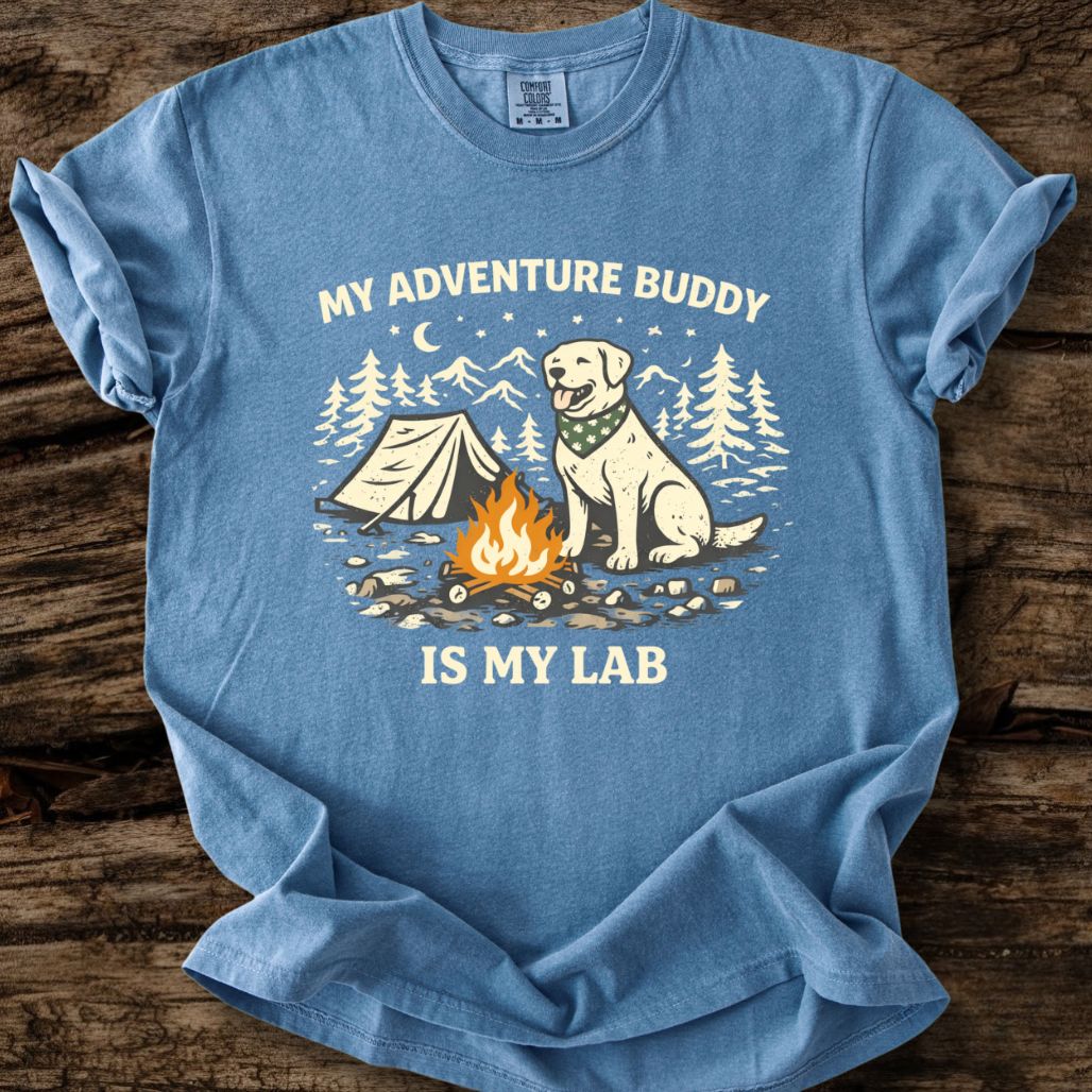 My Adventure Buddy Is My Lab T-Shirt