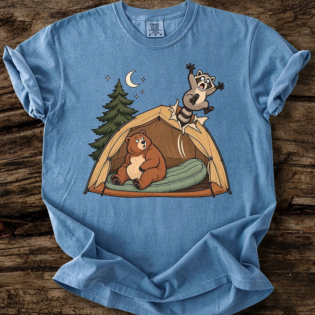 Raccoon Lift Off T-Shirt