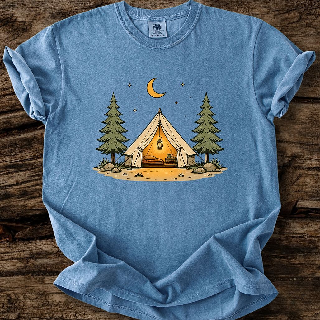 Evening At Camp T-Shirt