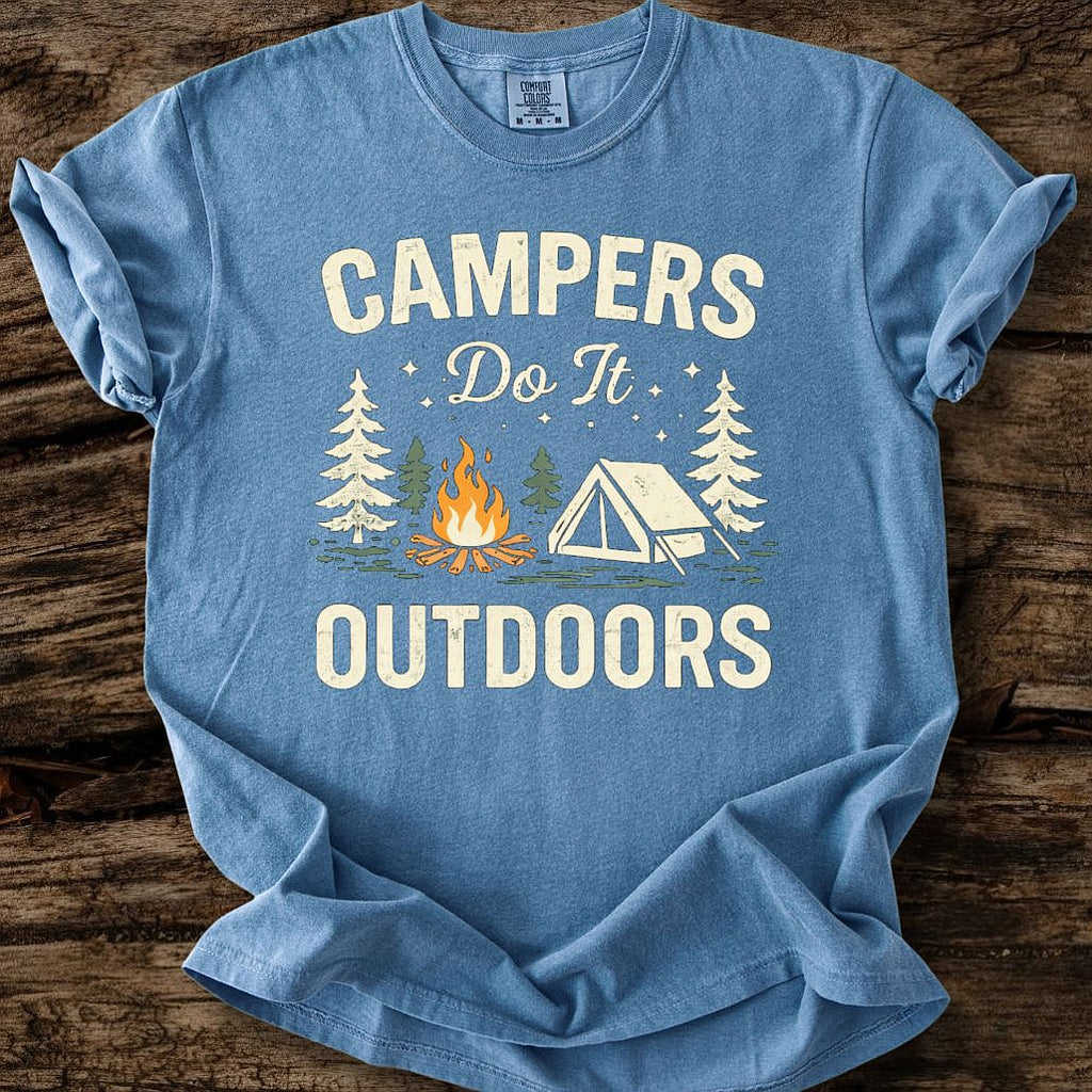 Campers Do It Outdoors T-Shirt