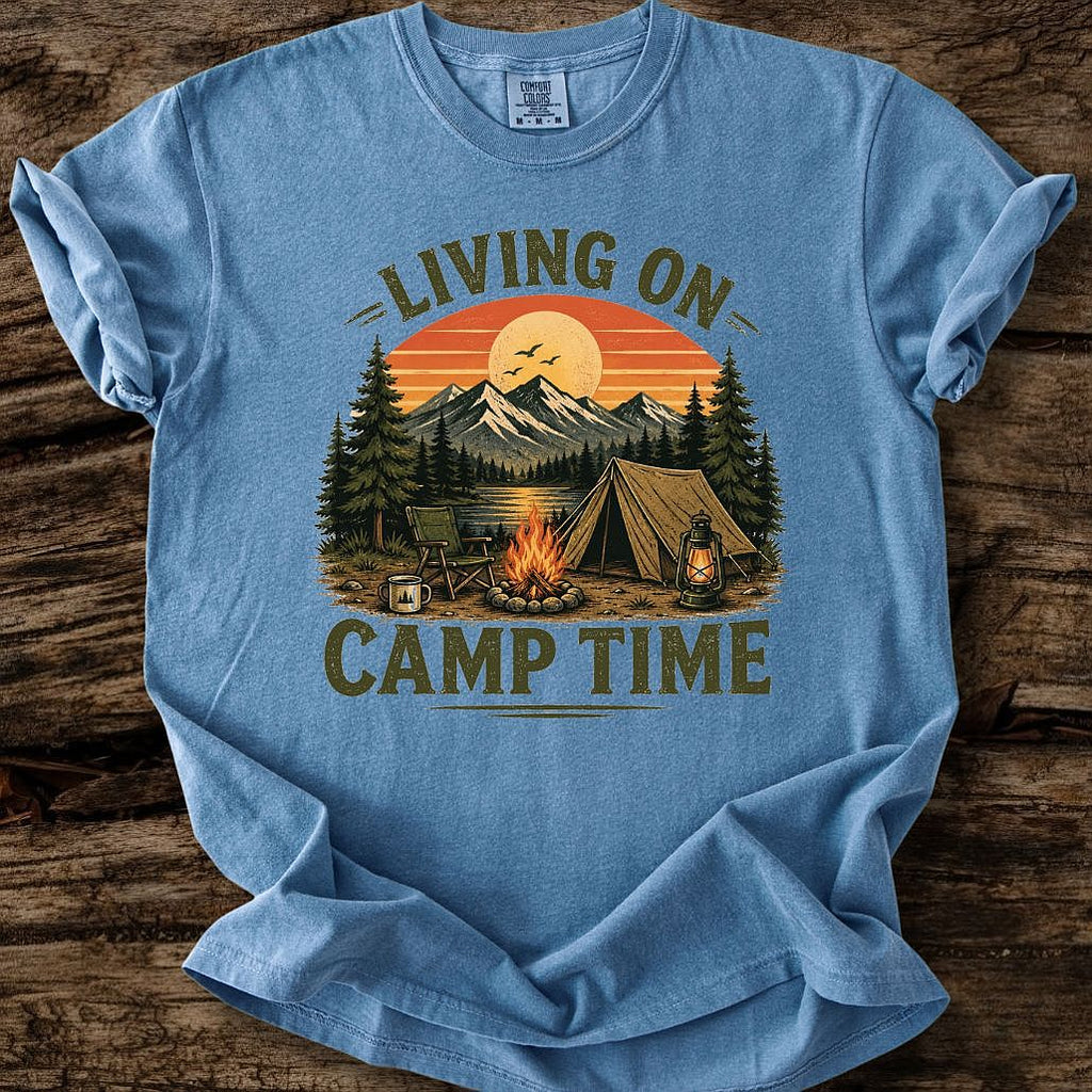 Living On Camp Time T-Shirt