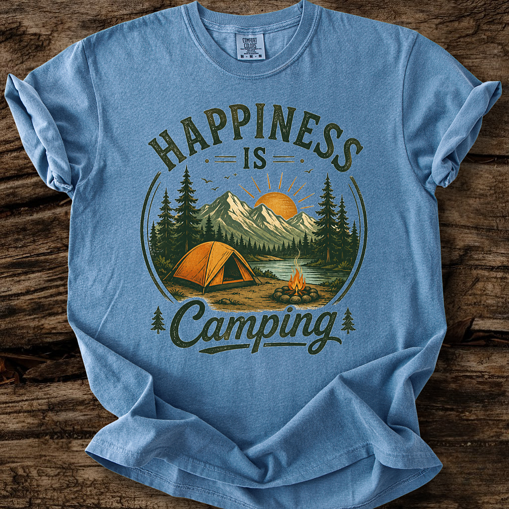 Happiness Is Camping T-Shirt