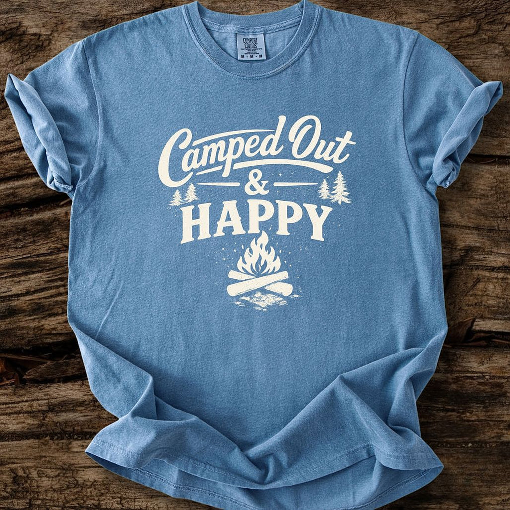 Camped Out & Happy T-Shirt